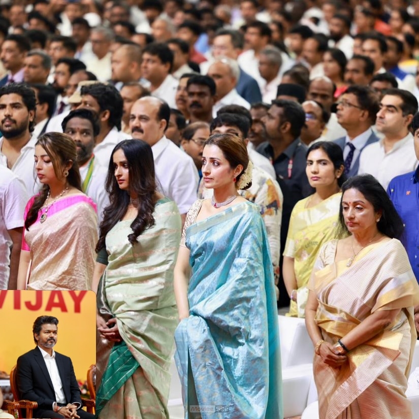 trisha krishnan vijay oath ceremony